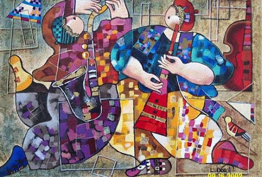 Dorit Levi painting